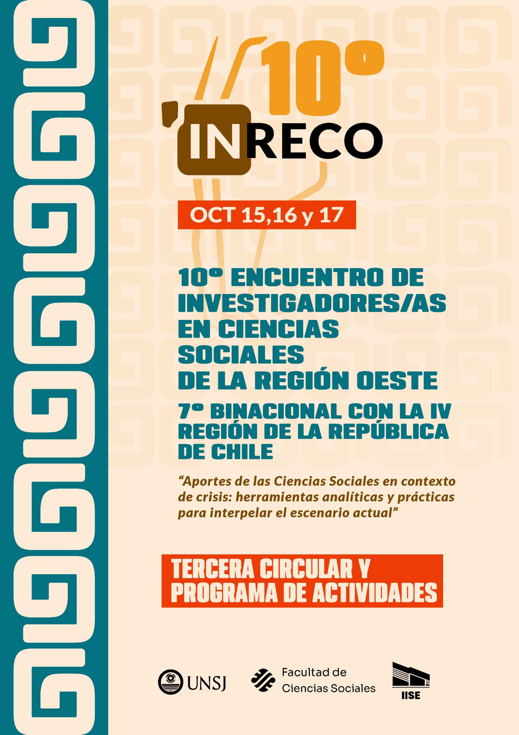 TERCERA CIRCULAR Y PROGRAMA DE ACTIVIDADES
